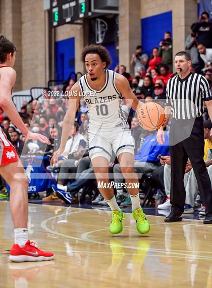 Thumbnail 3 in Mater Dei @ Sierra Canyon (CIF SS Open DIV Playoff Game) photogallery.