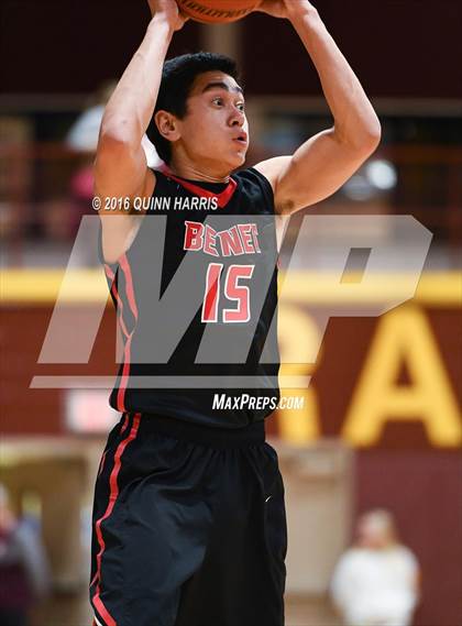 Thumbnail 1 in Benet Academy vs. Saint Ignatius College Prep photogallery.