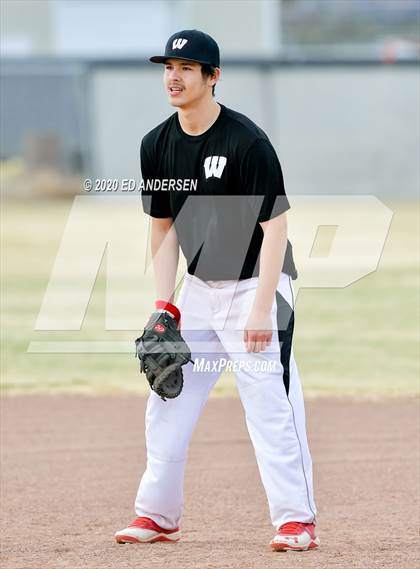Thumbnail 2 in Wooster vs. West Wendover (Yerington Tournament) photogallery.