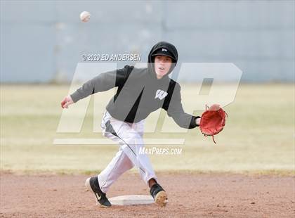 Thumbnail 3 in Wooster vs. West Wendover (Yerington Tournament) photogallery.