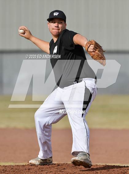 Thumbnail 2 in Wooster vs. West Wendover (Yerington Tournament) photogallery.