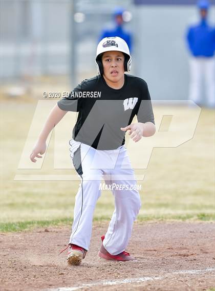 Thumbnail 2 in Wooster vs. West Wendover (Yerington Tournament) photogallery.