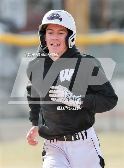 Thumbnail 2 in Wooster vs. West Wendover (Yerington Tournament) photogallery.