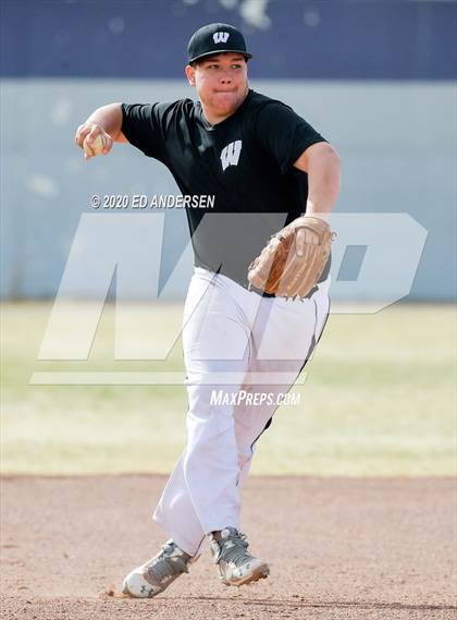 Thumbnail 1 in Wooster vs. West Wendover (Yerington Tournament) photogallery.