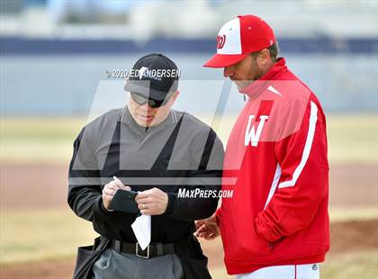 Thumbnail 1 in Wooster vs. West Wendover (Yerington Tournament) photogallery.