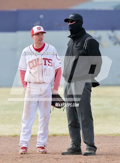 Thumbnail 2 in Wooster vs. West Wendover (Yerington Tournament) photogallery.