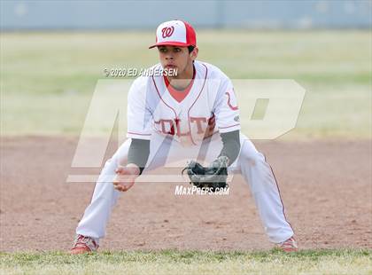 Thumbnail 1 in Wooster vs. West Wendover (Yerington Tournament) photogallery.