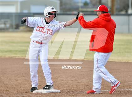 Thumbnail 3 in Wooster vs. West Wendover (Yerington Tournament) photogallery.