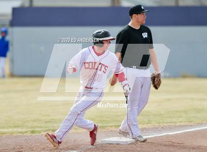 Thumbnail 2 in Wooster vs. West Wendover (Yerington Tournament) photogallery.