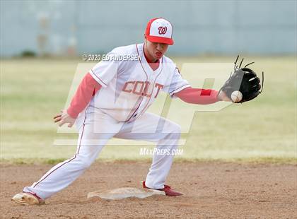 Thumbnail 2 in Wooster vs. West Wendover (Yerington Tournament) photogallery.