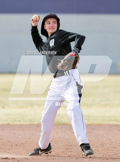 Thumbnail 1 in Wooster vs. West Wendover (Yerington Tournament) photogallery.