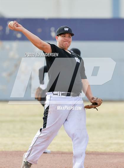 Thumbnail 3 in Wooster vs. West Wendover (Yerington Tournament) photogallery.