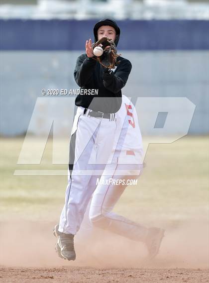 Thumbnail 3 in Wooster vs. West Wendover (Yerington Tournament) photogallery.