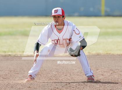 Thumbnail 2 in Wooster vs. West Wendover (Yerington Tournament) photogallery.