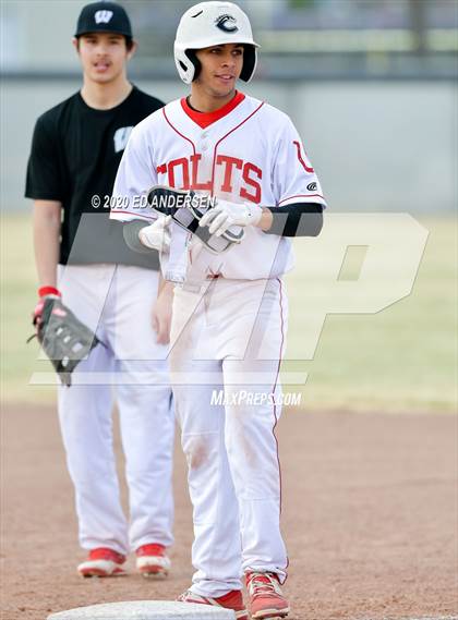 Thumbnail 3 in Wooster vs. West Wendover (Yerington Tournament) photogallery.