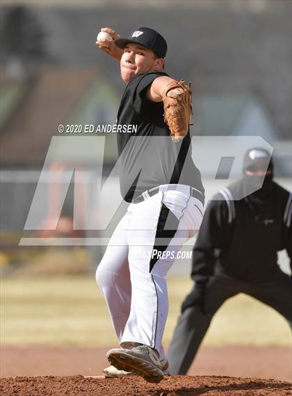 Thumbnail 3 in Wooster vs. West Wendover (Yerington Tournament) photogallery.