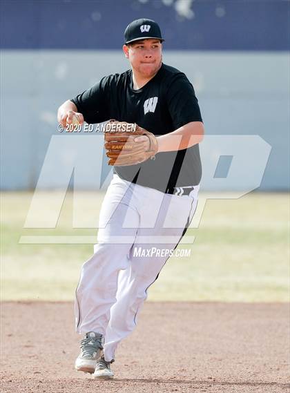Thumbnail 3 in Wooster vs. West Wendover (Yerington Tournament) photogallery.