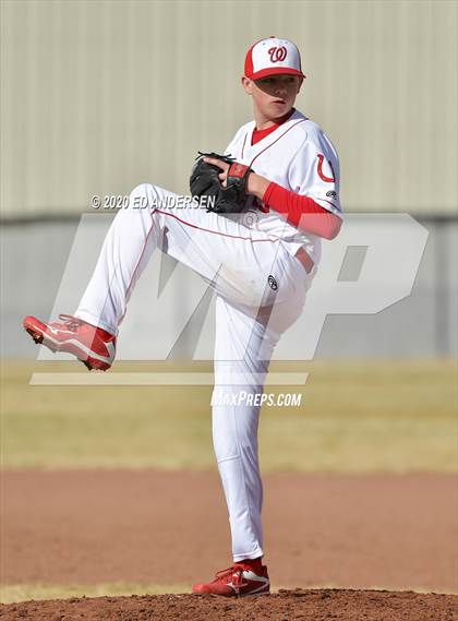 Thumbnail 1 in Wooster vs. West Wendover (Yerington Tournament) photogallery.