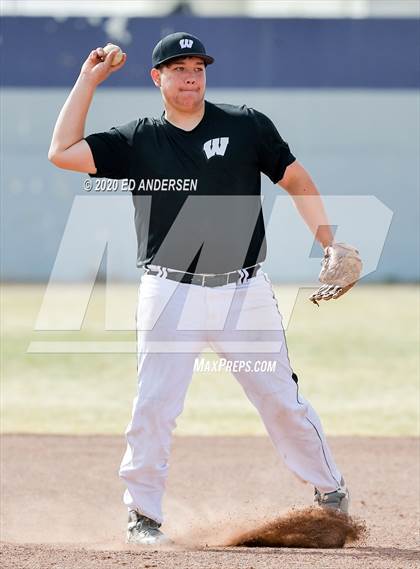 Thumbnail 2 in Wooster vs. West Wendover (Yerington Tournament) photogallery.