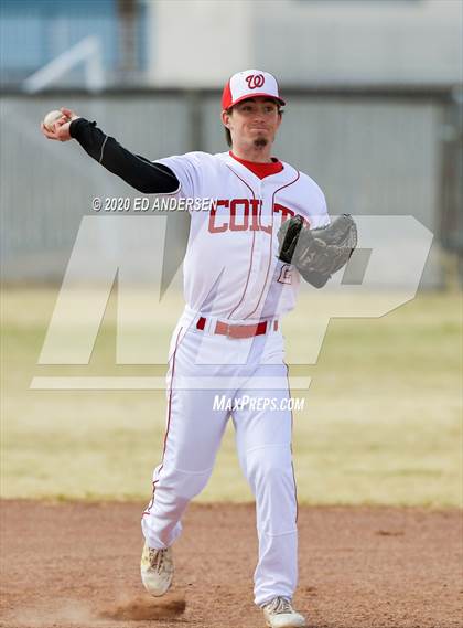 Thumbnail 3 in Wooster vs. West Wendover (Yerington Tournament) photogallery.