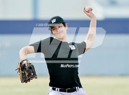 Thumbnail 3 in Wooster vs. West Wendover (Yerington Tournament) photogallery.