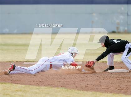 Thumbnail 3 in Wooster vs. West Wendover (Yerington Tournament) photogallery.