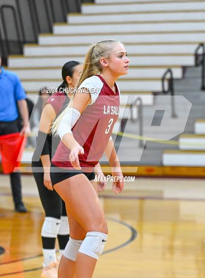 Thumbnail 3 in La Salle Academy vs. North Kingstown (RIIL Division I State Semifinal ) photogallery.