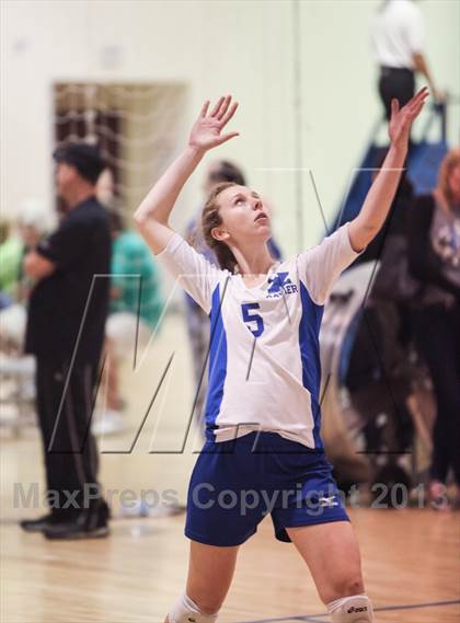 Thumbnail 1 in Xavier College Prep vs St. Joseph's Academy (Nike Tournament of Champions)  photogallery.