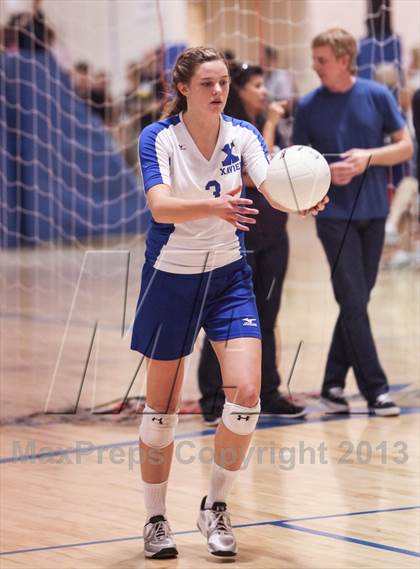 Thumbnail 3 in Xavier College Prep vs St. Joseph's Academy (Nike Tournament of Champions)  photogallery.