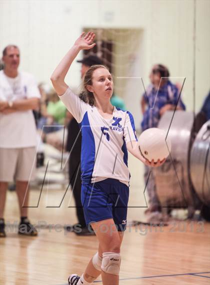 Thumbnail 3 in Xavier College Prep vs St. Joseph's Academy (Nike Tournament of Champions)  photogallery.