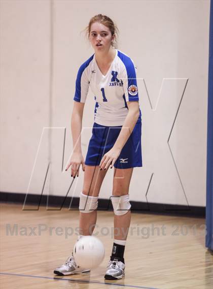Thumbnail 3 in Xavier College Prep vs St. Joseph's Academy (Nike Tournament of Champions)  photogallery.