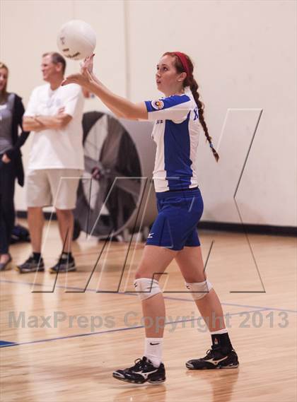 Thumbnail 2 in Xavier College Prep vs St. Joseph's Academy (Nike Tournament of Champions)  photogallery.