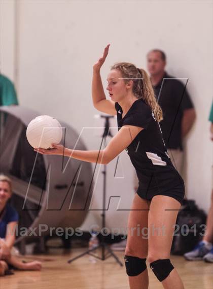 Thumbnail 3 in Xavier College Prep vs St. Joseph's Academy (Nike Tournament of Champions)  photogallery.