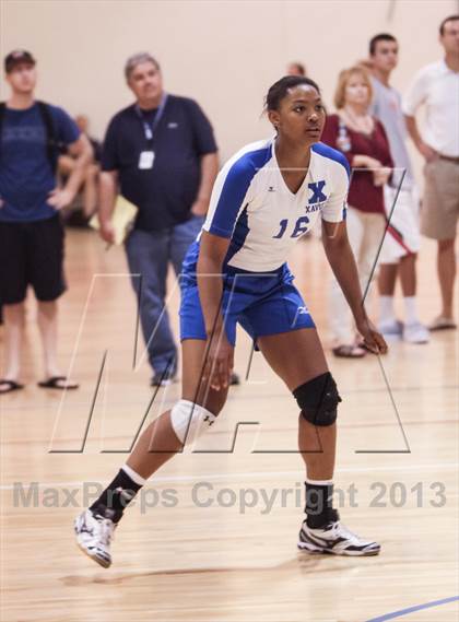 Thumbnail 1 in Xavier College Prep vs St. Joseph's Academy (Nike Tournament of Champions)  photogallery.
