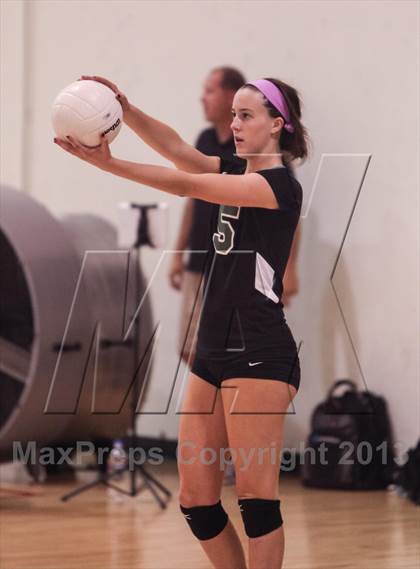 Thumbnail 1 in Xavier College Prep vs St. Joseph's Academy (Nike Tournament of Champions)  photogallery.