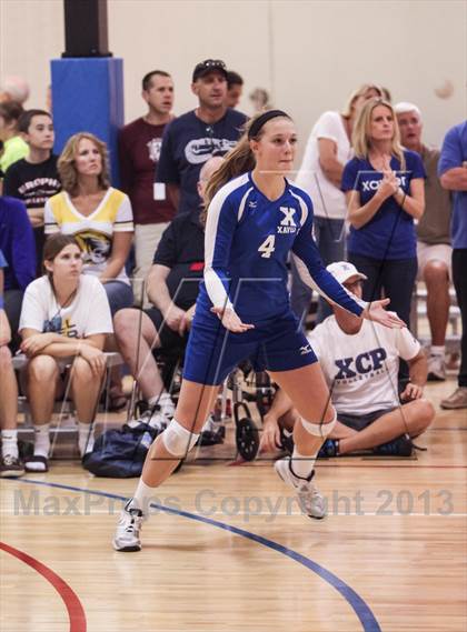 Thumbnail 1 in Xavier College Prep vs St. Joseph's Academy (Nike Tournament of Champions)  photogallery.