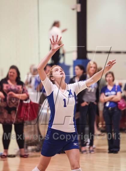 Thumbnail 2 in Xavier College Prep vs St. Joseph's Academy (Nike Tournament of Champions)  photogallery.