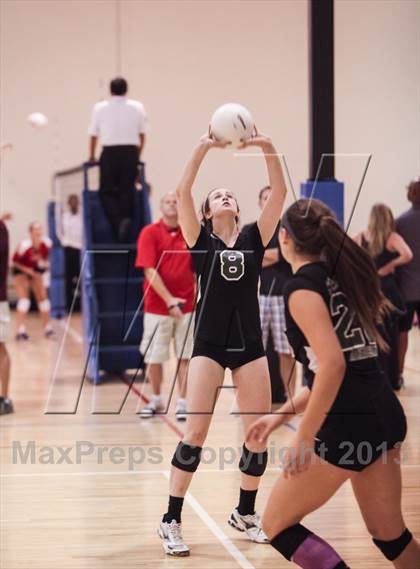 Thumbnail 2 in Xavier College Prep vs St. Joseph's Academy (Nike Tournament of Champions)  photogallery.