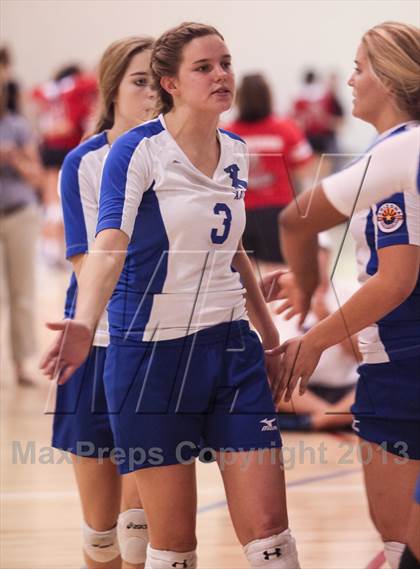 Thumbnail 1 in Xavier College Prep vs St. Joseph's Academy (Nike Tournament of Champions)  photogallery.