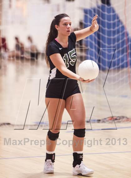 Thumbnail 3 in Xavier College Prep vs St. Joseph's Academy (Nike Tournament of Champions)  photogallery.