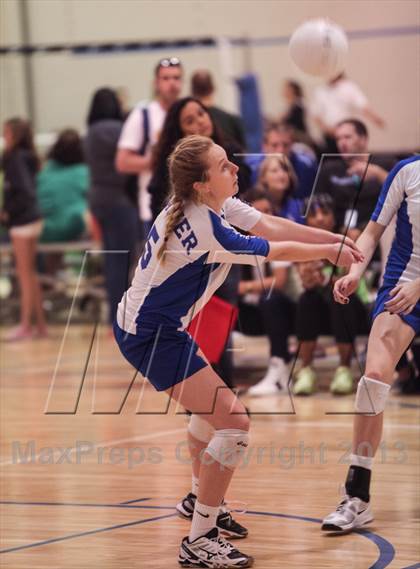 Thumbnail 2 in Xavier College Prep vs St. Joseph's Academy (Nike Tournament of Champions)  photogallery.