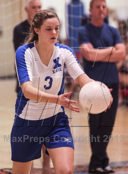 Thumbnail 2 in Xavier College Prep vs St. Joseph's Academy (Nike Tournament of Champions)  photogallery.