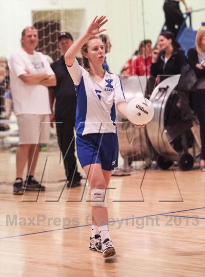 Thumbnail 2 in Xavier College Prep vs St. Joseph's Academy (Nike Tournament of Champions)  photogallery.