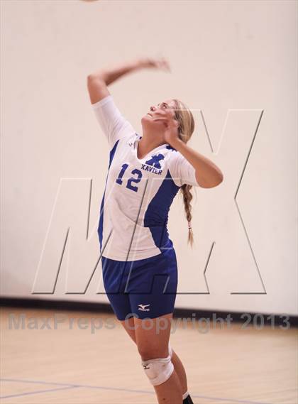 Thumbnail 3 in Xavier College Prep vs St. Joseph's Academy (Nike Tournament of Champions)  photogallery.