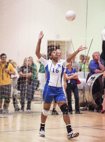 Thumbnail 2 in Xavier College Prep vs St. Joseph's Academy (Nike Tournament of Champions)  photogallery.
