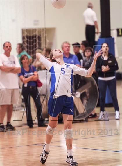 Thumbnail 3 in Xavier College Prep vs St. Joseph's Academy (Nike Tournament of Champions)  photogallery.