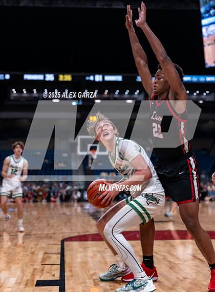 Thumbnail 1 in Paradise vs. Kountze (UIL 3A Basketball Division II Final) photogallery.