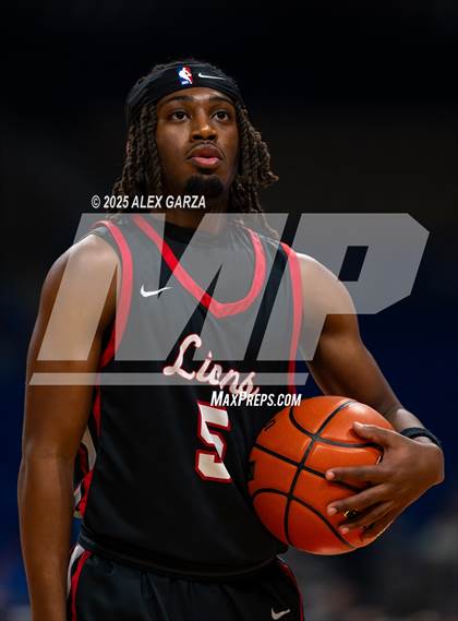 Thumbnail 3 in Paradise vs. Kountze (UIL 3A Basketball Division II Final) photogallery.
