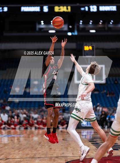 Thumbnail 1 in Paradise vs. Kountze (UIL 3A Basketball Division II Final) photogallery.