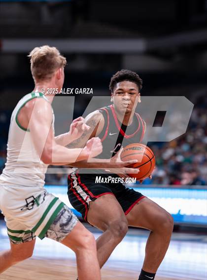 Thumbnail 2 in Paradise vs. Kountze (UIL 3A Basketball Division II Final) photogallery.